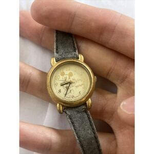 SEIKO ALBA Disney Classic Mickey Mouse Watch Quartz Fragile Band - FOR PARTS!